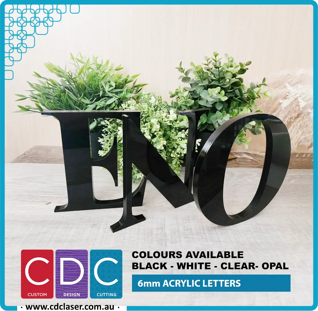 Acrylic 3mm Letter - 3mm Acrylic Letters | Acrylic Sheet Sales